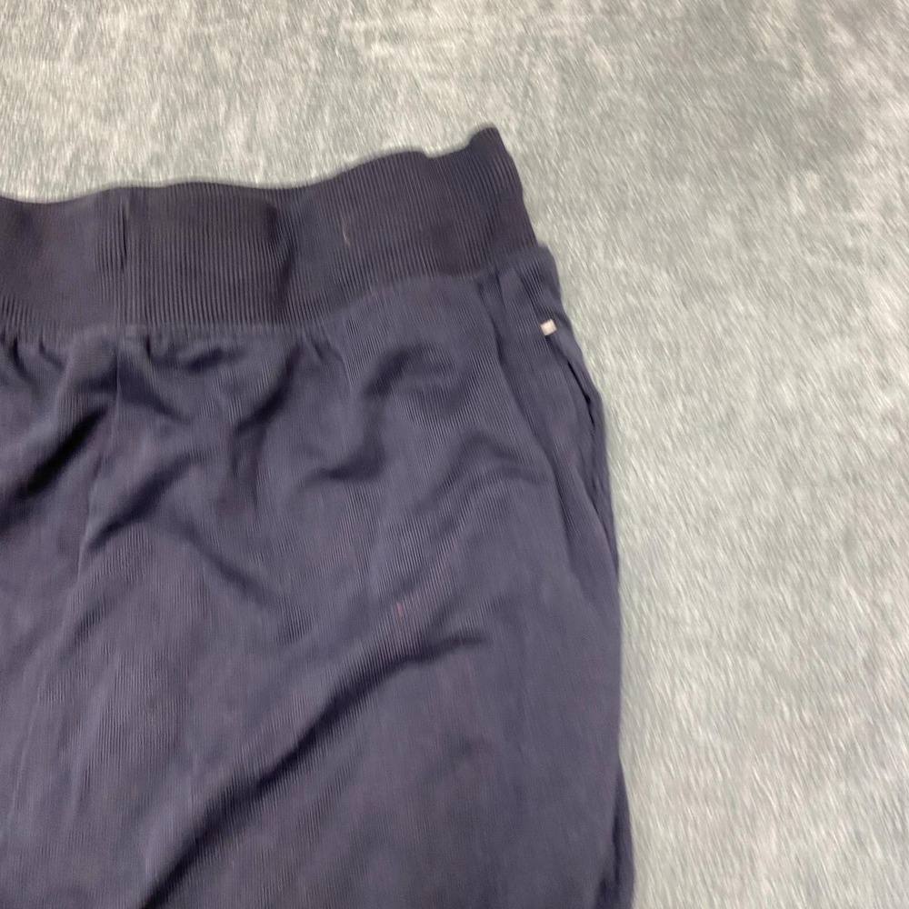 Calvin Klein Sleepwear Pants Womens Small Blue Logo Wordmark Logo Tapered Leg - Picture 12 of 13